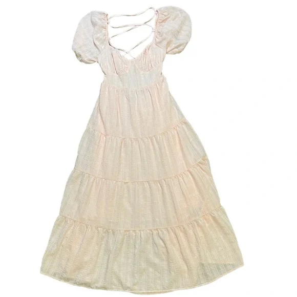 knee length dresses for ladies Lace & Tulle Bustier Mini Dress Hot Pink / M